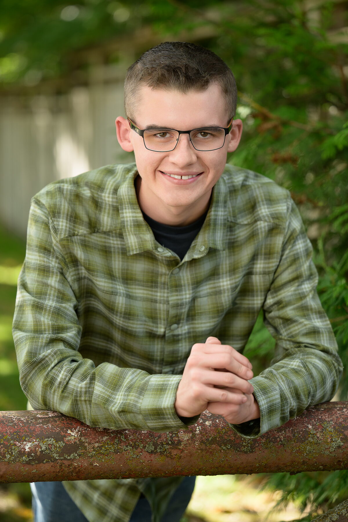 High school senior portrait in Spokane, WA by Scott Martinez Photography