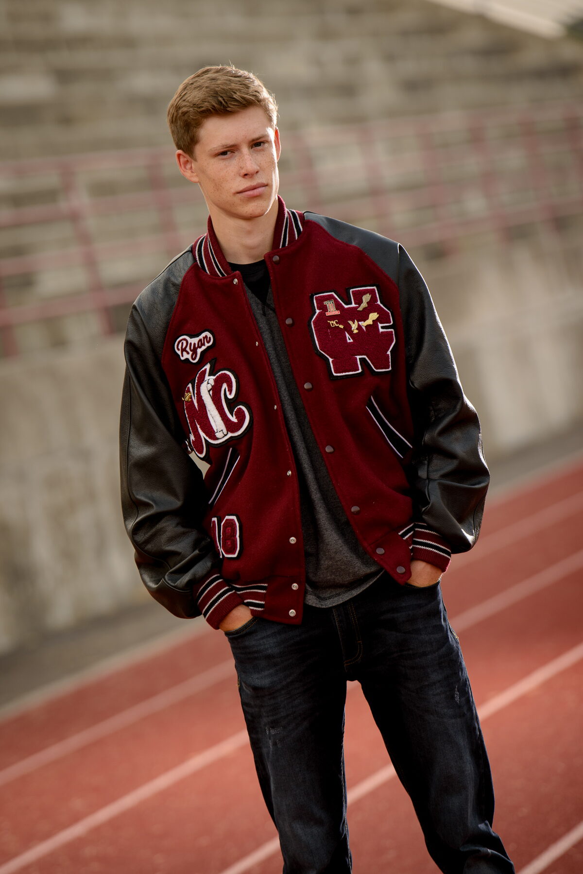 High school senior portrait in Spokane, WA by Scott Martinez Photography